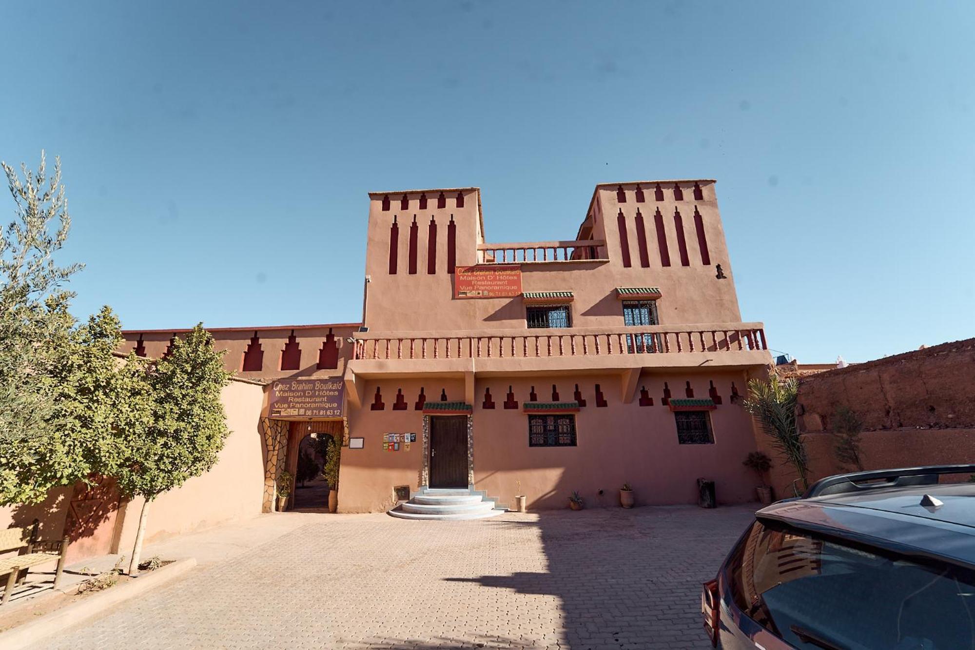 Hotel Chez Brahim Vue Panoramique Ait Benhaddou Exterior foto