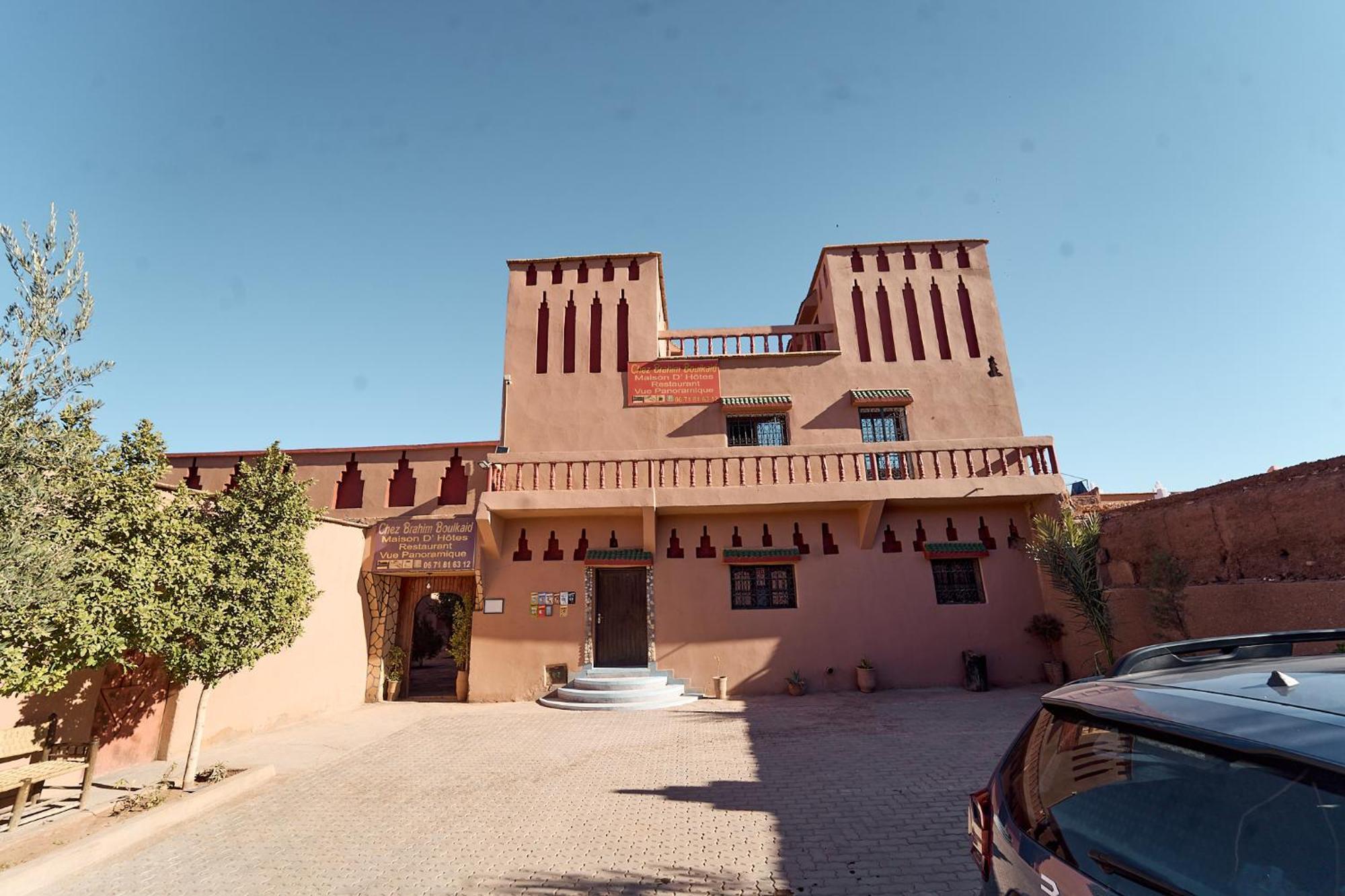 Hotel Chez Brahim Vue Panoramique Ait Benhaddou Exterior foto